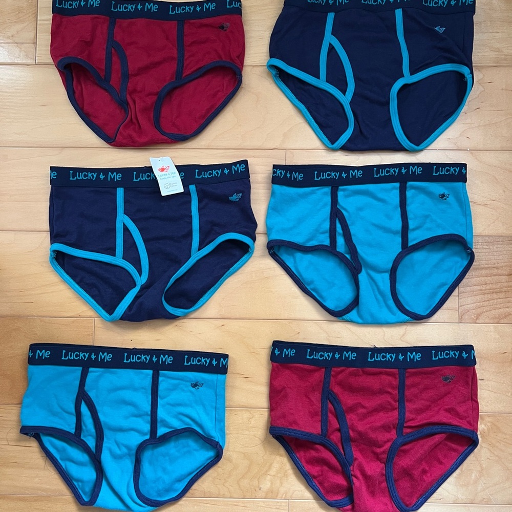 Lucky Brand Boy’s Underwear - Red, Blue, and Teal